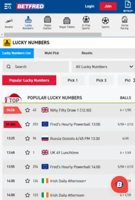 Betfred android App screenshot 1